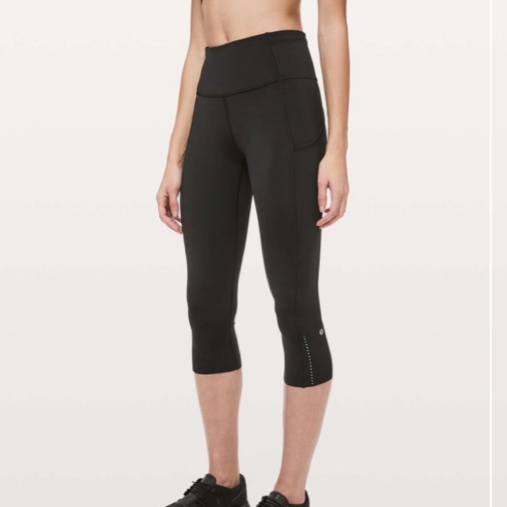 Lululemon Fast and Free Crop 19”
